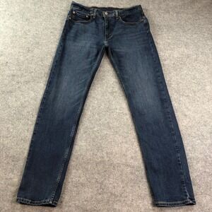 Levis 502 Mens Jeans 33x34 (fits 33x32) Blue